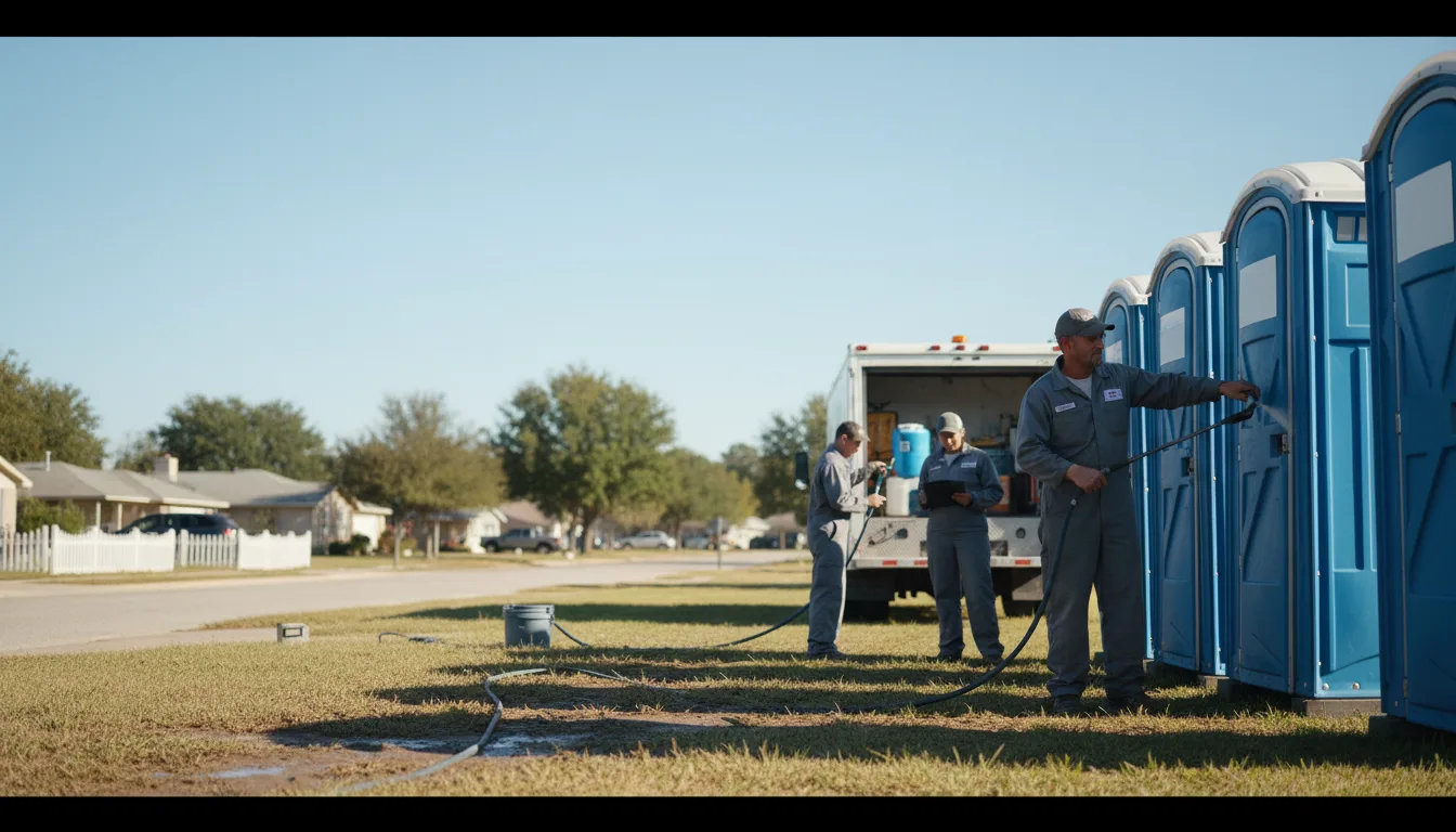 Long-Term Portable Toilet Rental in Nixon, TX near me